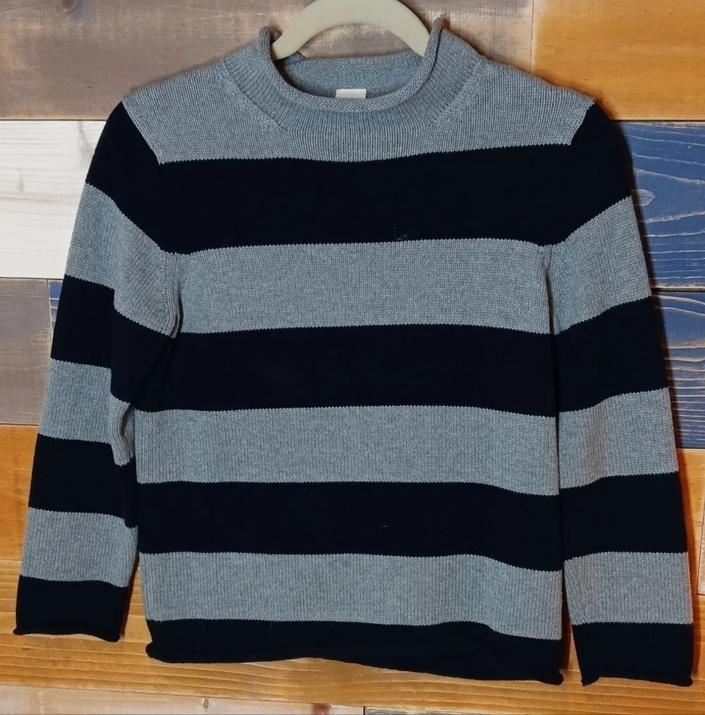 Crewcuts J Crew Sweater 12 Navy Gray